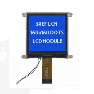 Module bleu d'affichage d'affichage à cristaux liquides de Dot Matrix de DENT du contre-jour LED 28x64 avec l'interface de FPC