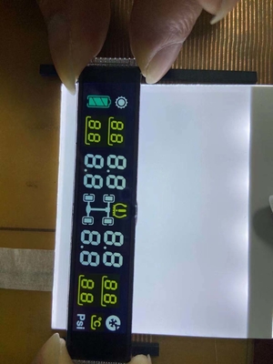 Numéro négatif DFSTN écran LCD affichage transmissif personnalisé TN module LCD pour jaugeur de pression des pneus