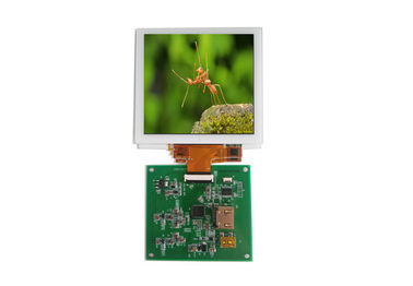 Écran tactile capacitif carré de TFT LCD avec l'interface de 720 * 720 points RVB