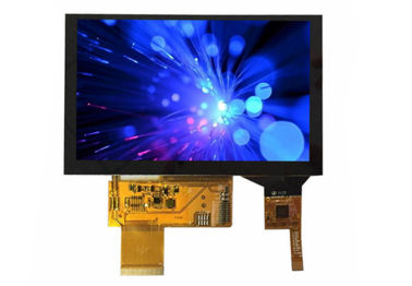 5 IPS luminosité de couleurs capacitives de l'écran tactile 16m de pouce 800 x 480 d'intense 1000 lentes