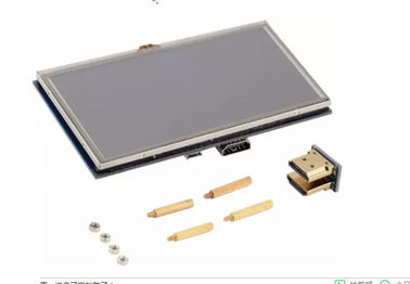 5,0 écran tactile de la framboise pi TFT de pouce, affichage d'écran tactile d'affichage à cristaux liquides d'interface de HDMI USB 