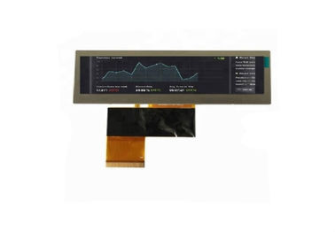 Type de barre du module de TFT LCD de 3,8 pouces 480 * 72 étiré avec l'interface de 40 bornes RVB 