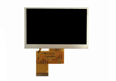 Affichage transparent fait sur commande de 4,3 TFT LCD, écran de couleur de TFT de 480 * 272 points avec 24 bits