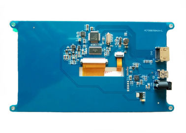 Éclat HDMI de DisplHigh d'écran tactile d'affichage à cristaux liquides Capactive de TFT de 7 pouces affichage à cristaux liquides + panneau d'entraînement de carte PCB pour la framboise pi 3ay