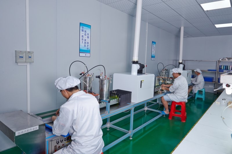 HongKong Guanke Industrial Limited ligne de production en usine