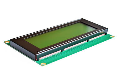20 x 4 écran vert jaunâtre d'affichage d'affichage à cristaux liquides de 2004A LCM taille d'ensemble de 98 x de 60 x de 13.5mm 
