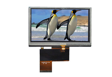 4,3 pouces 480 * 272 bit résistif du panneau 24 d'écran tactile de TFT LCD pour industriel