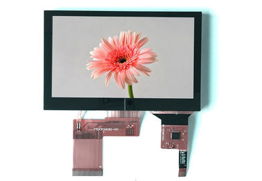 Interface capacitive de l'écran tactile RVB Spi de TFT LCD d'intense luminosité d'affichage d'affichage à cristaux liquides de 4,3 pouces pour l'équipement industriel