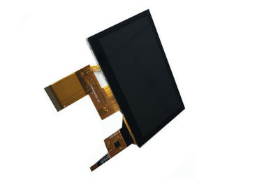 Interface capacitive de l'écran tactile RVB Spi de TFT LCD d'intense luminosité d'affichage d'affichage à cristaux liquides de 4,3 pouces pour l'équipement industriel