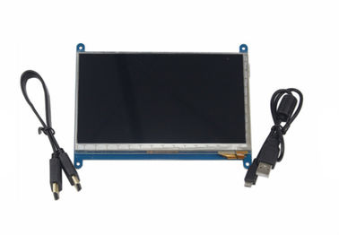 Interface capacitive de l'écran tactile HDMI de la framboise pi 3 TFT LCD 800 * résolution 480