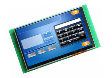 7 pouces 800 * 480 Uart ont projeté l'écran tactile capacitif avec l'interface de RS232/TTL pour la framboise pi