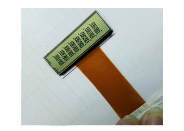 Affichage d'affichage à cristaux liquides de 7 TN de segment/module réfléchi d'affichage à cristaux liquides pour le mètre d'eau électronique