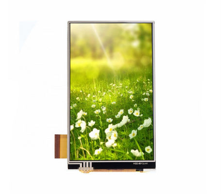 affichage d'IPS TFT LCD d'interface de pouce RVB de 300cd/M2 480x800 3,97