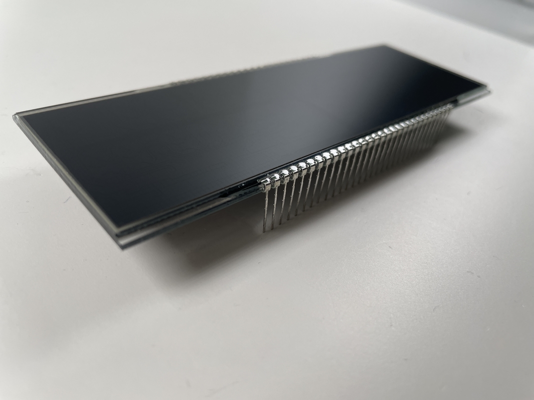 Affichage LCD à contraste élevé VA Transmissif négatif 7 segments PIN Connecte portable médical
