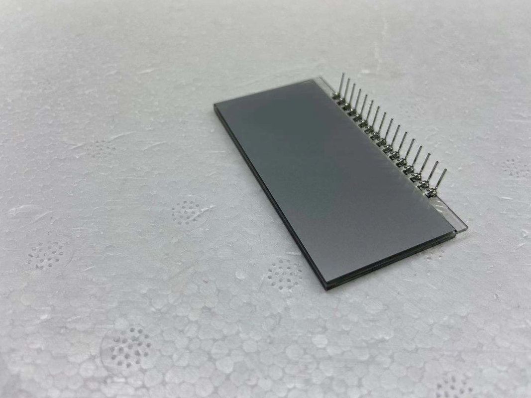 Tn 7 Segment affichage LCD 12 O Horloge positive Monochrome Transmissive Module LCD Caractère transparent pour l'horloge