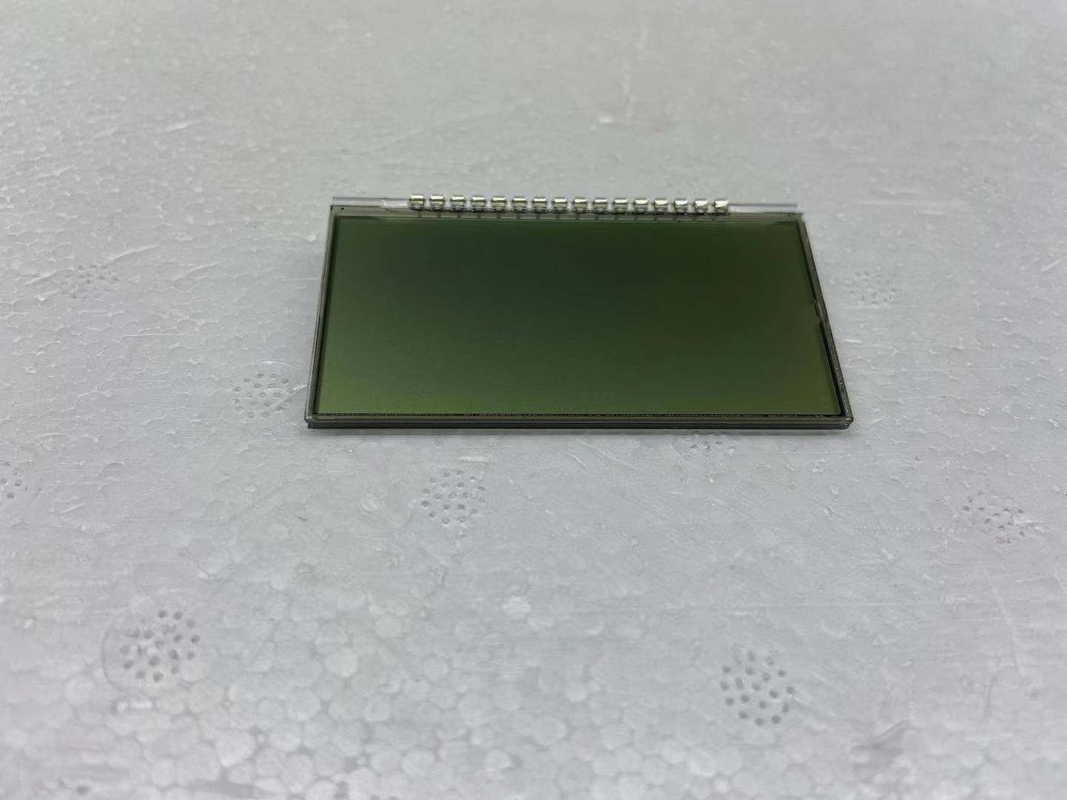 Tn 7 Segment affichage LCD 12 O Horloge positive Monochrome Transmissive Module LCD Caractère transparent pour l'horloge