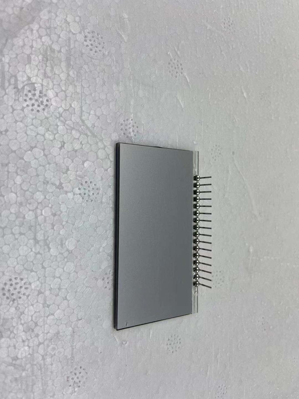 Tn 7 Segment affichage LCD 12 O Horloge positive Monochrome Transmissive Module LCD Caractère transparent pour l'horloge