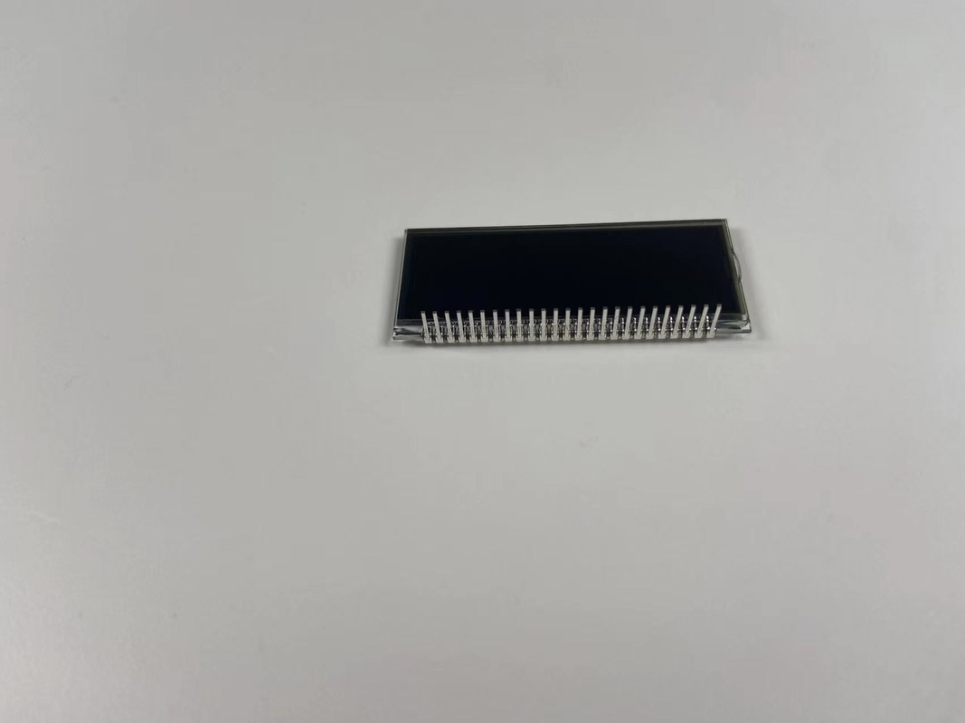 Affichage LCD VA négatif personnalisé 12 O Clockaffichage LCD à chiffres transmissifs Graphique LCD Panneau en verre Va pour alimentation