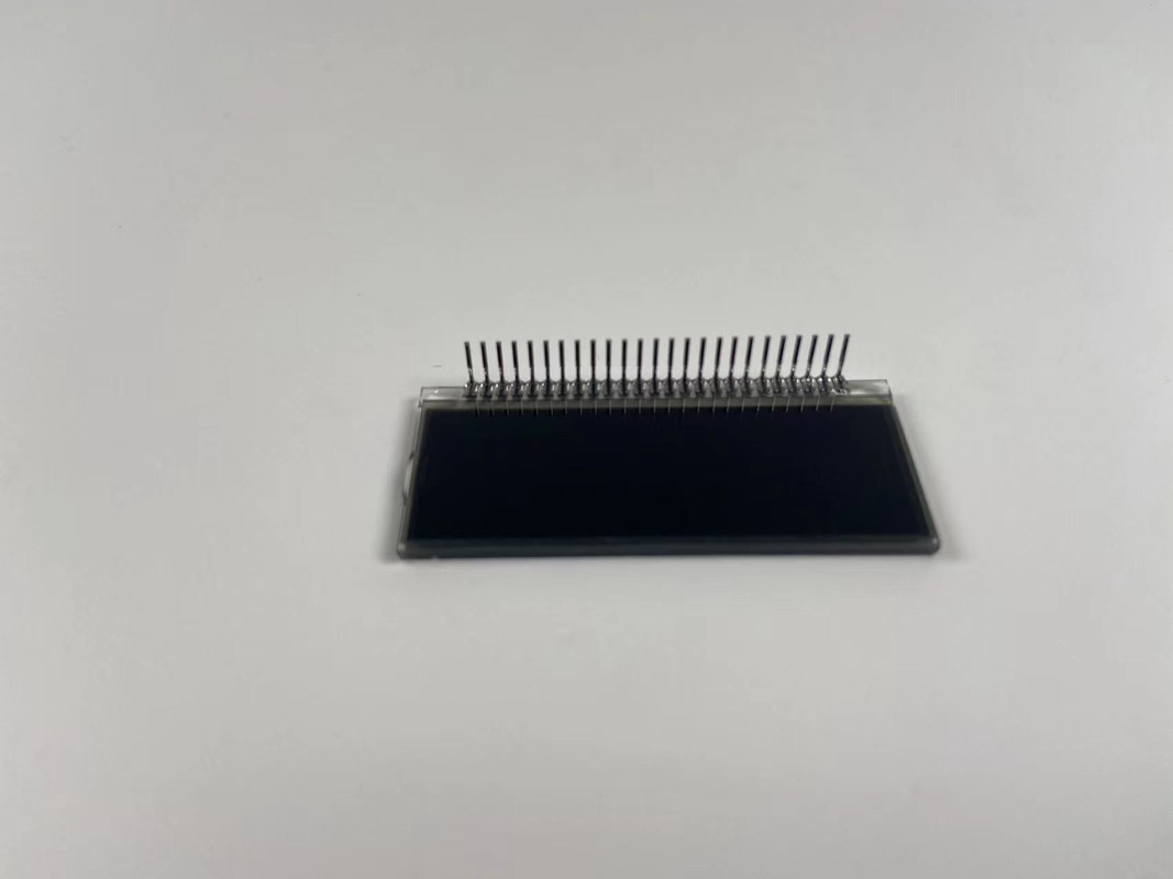 Affichage LCD VA négatif personnalisé 12 O Clockaffichage LCD à chiffres transmissifs Graphique LCD Panneau en verre Va pour alimentation