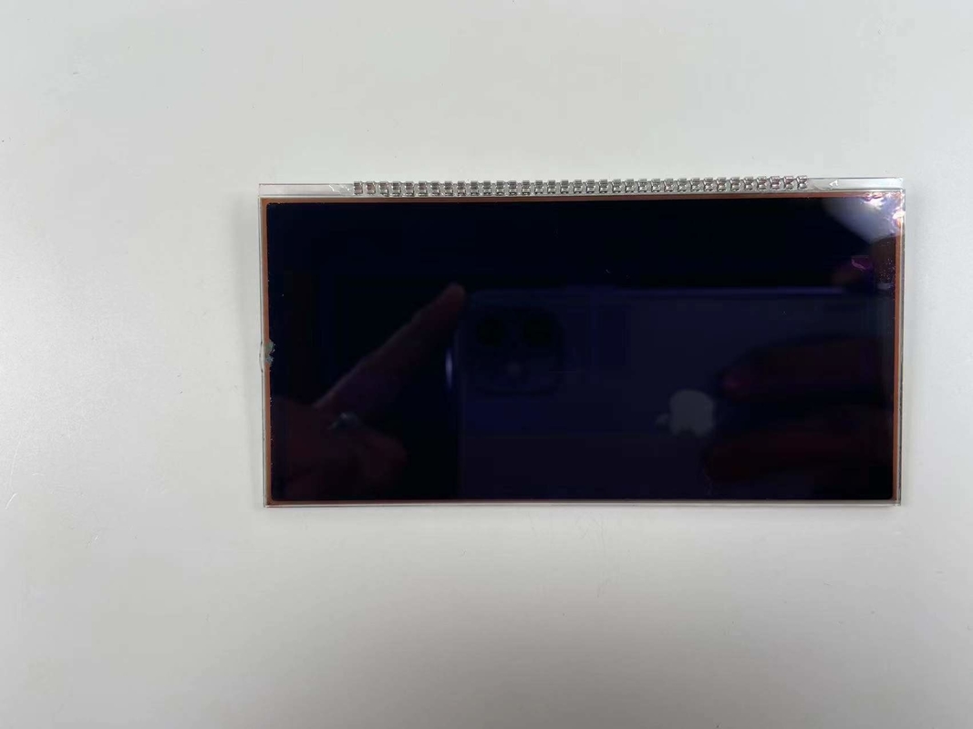 Écran FSTN à chiffres négatifs affichage transmissif personnalisé TN module LCD pour manomètre de pression des pneus