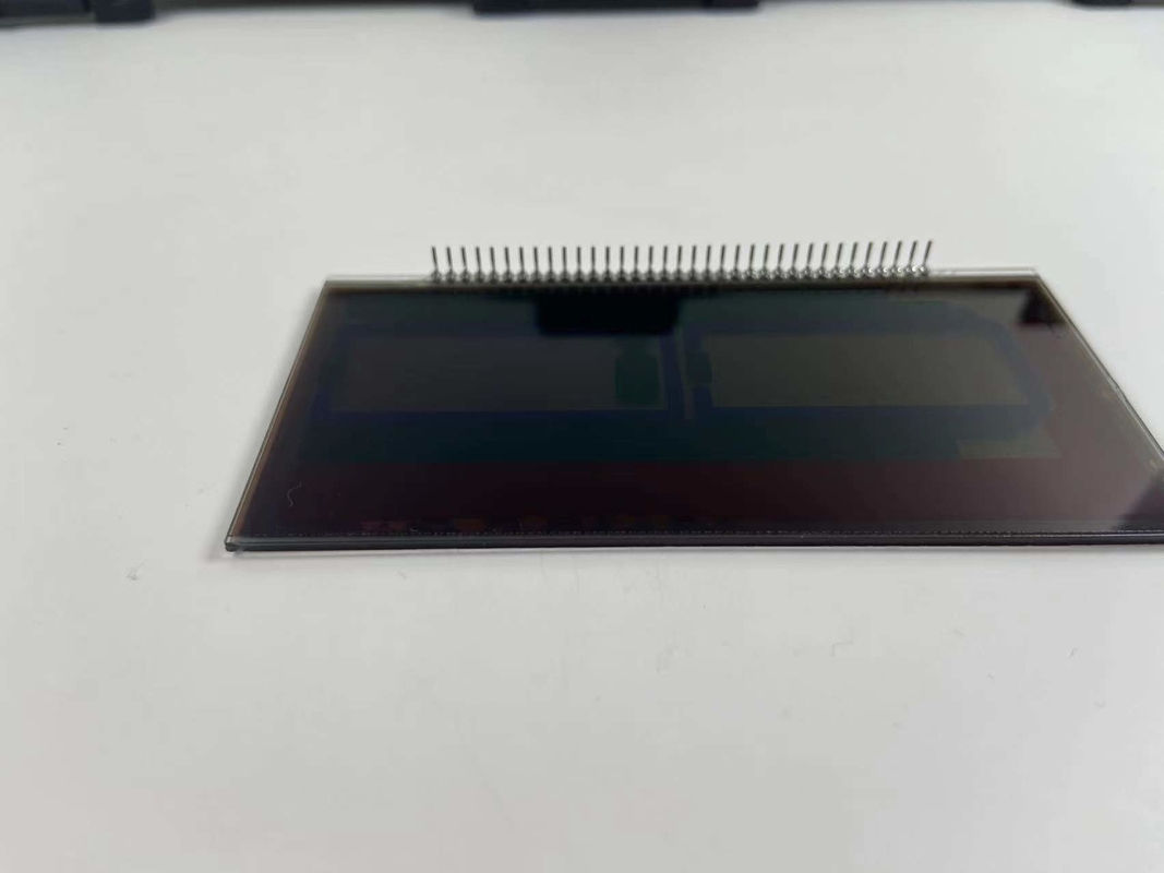 Écran FSTN à chiffres négatifs affichage transmissif personnalisé TN module LCD pour manomètre de pression des pneus