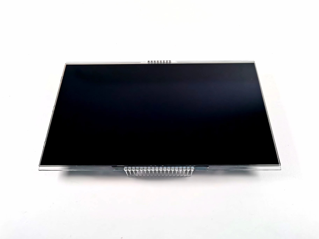 12 O Clock négatif VA Affichage LCD Noir Segment Numérique Graphique LCD Panneau en verre Va Pour Thermostat