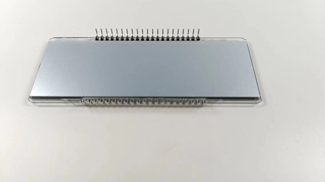 Fabricant chinois TN 7 Segment affichage LCD monochrome Transmissive Module caractère transparent pour le thermostat