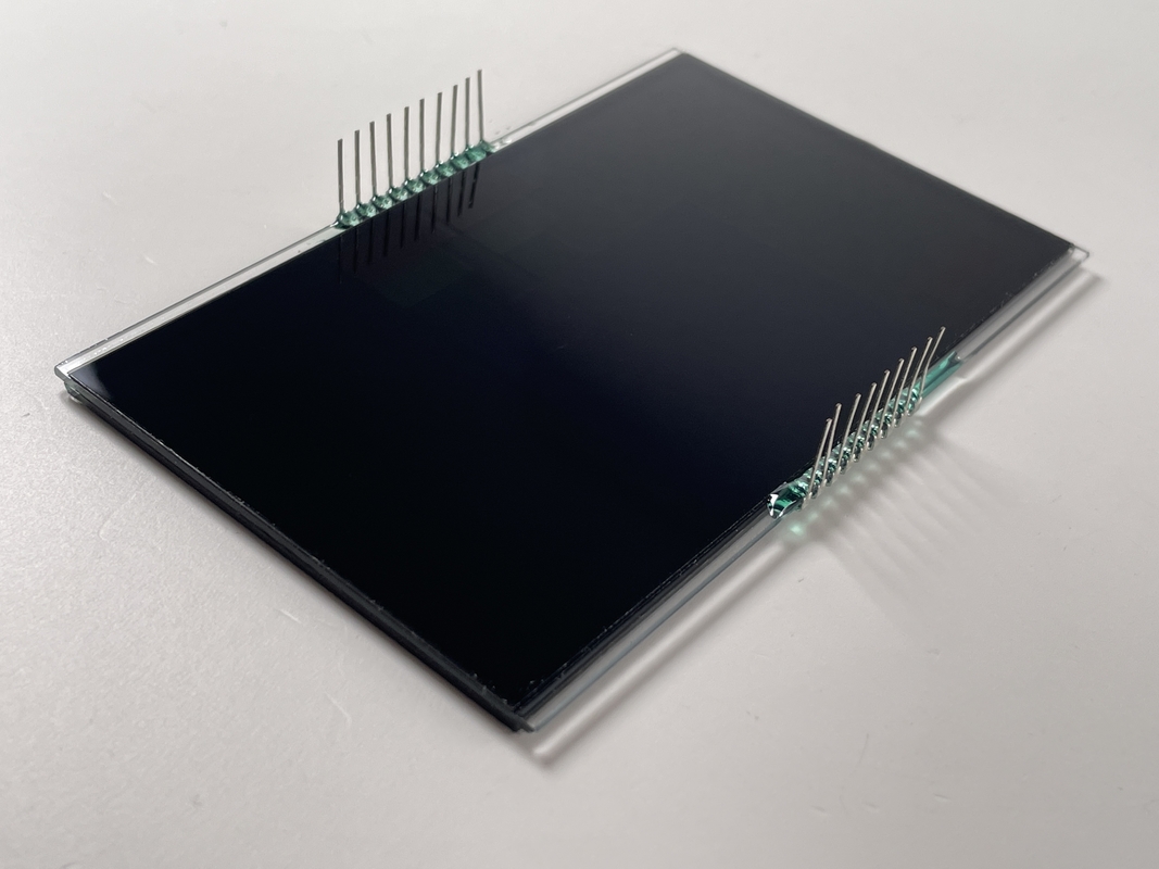 Prix en gros Affichage LCD segment VA Couleur Écran de contrôle PIN Lumière arrière blanche Pour masseur