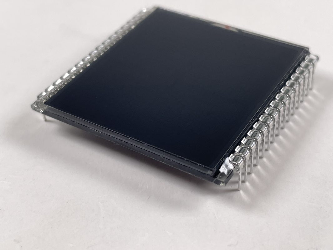 Prix d'usine Écran personnalisé VA Segment LCD Affichage couleur PIN Blanc Rétroviseur pour thermomètre alimentaire