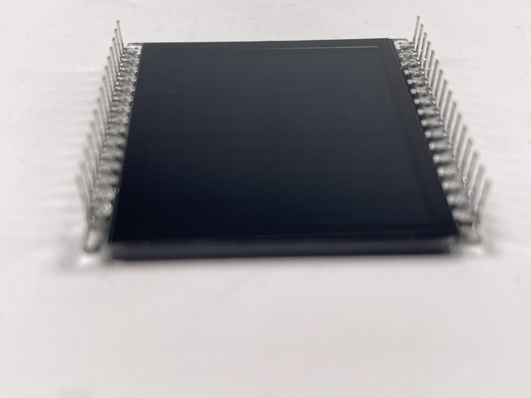 Prix d'usine Écran personnalisé VA Segment LCD Affichage couleur PIN Blanc Rétroviseur pour thermomètre alimentaire