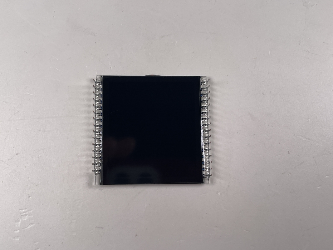 Prix d'usine Écran personnalisé VA Segment LCD Affichage couleur PIN Blanc Rétroviseur pour thermomètre alimentaire