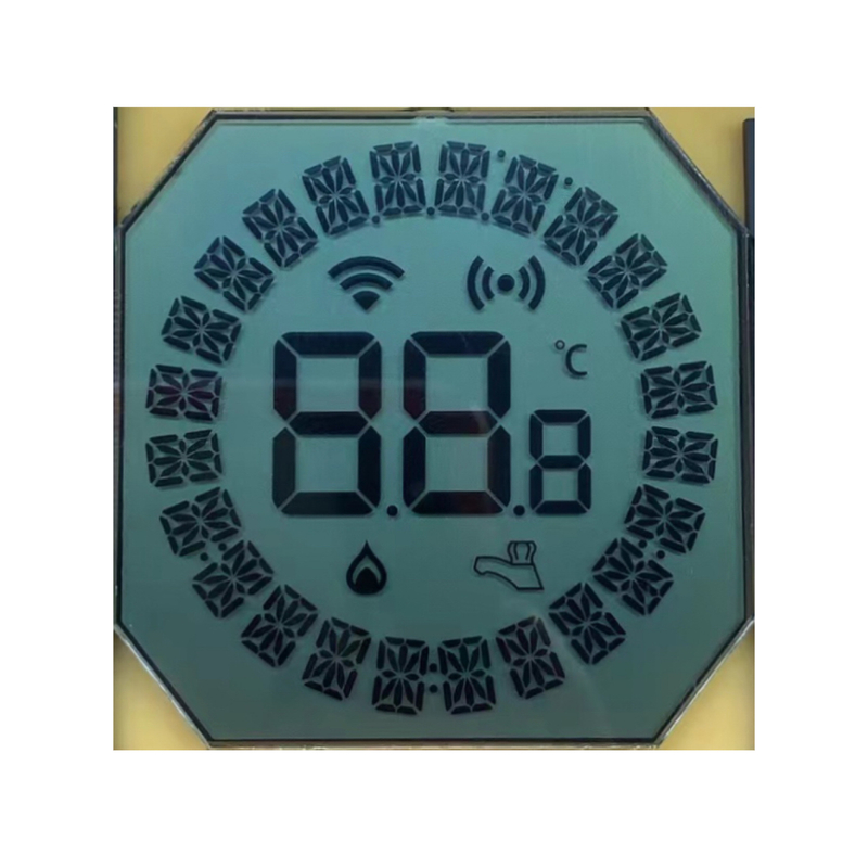 4.2 V Écran LCD Transmissif HTN Affichage LCD Application pour le contrôle de la température