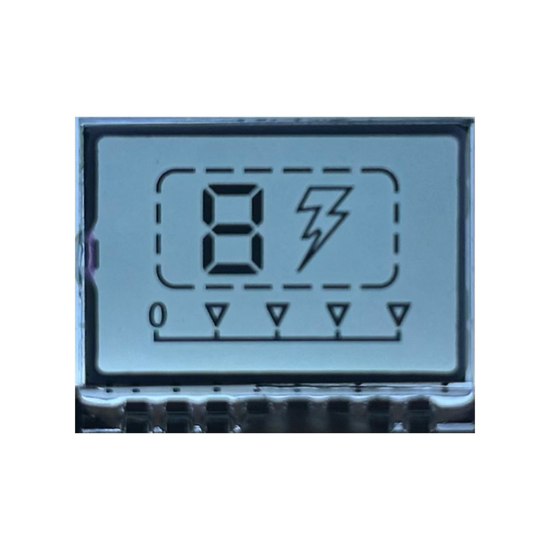3.0 V Affichage LCD TN Prositif Segment d'écran de code Collier d'entraînement de chien personnalisable