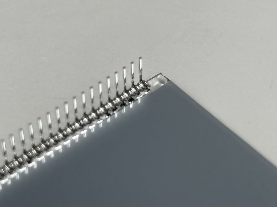4.2 V Écran de code du segment de contrôle de température transflectif HTN 12 O' CLOCK positif