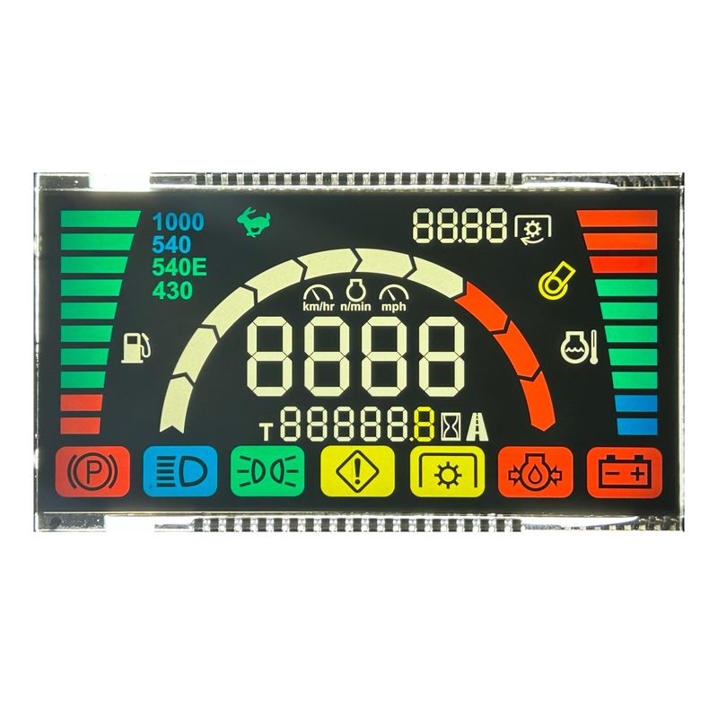L'écran à écran d'affichage à écran LCD avec rétroéclairage pour alimentation