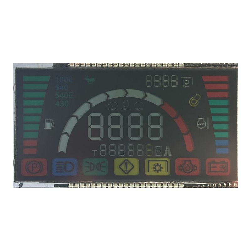 L'écran à écran d'affichage à écran LCD avec rétroéclairage pour alimentation