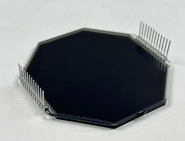 Affichage LCD HTN matrice personnalisée 8 formes monochrome 7 segments Graphique écran LCD pour les instruments de moto