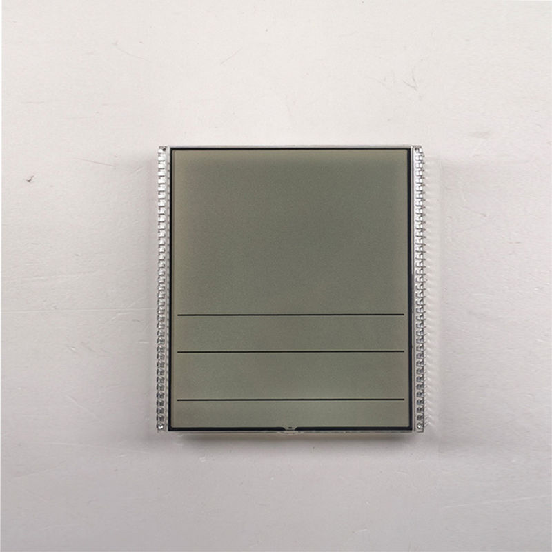Taille personnalisée de l'usine TN 7 Segment affichage LCD monochrome Module transmissif Caractère transparent pour thermostat