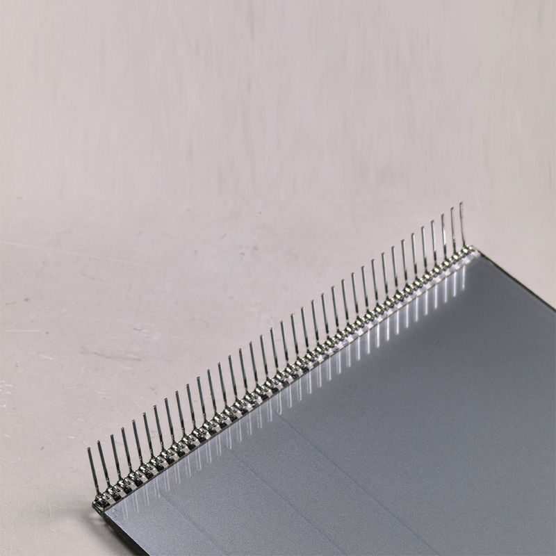 Taille personnalisée de l'usine TN 7 Segment affichage LCD monochrome Module transmissif Caractère transparent pour thermostat