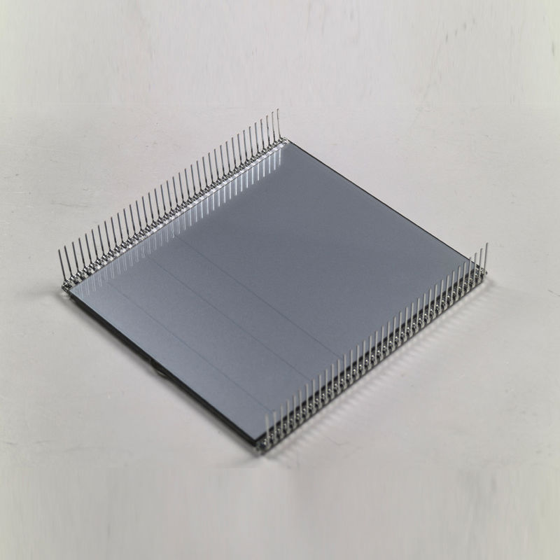 Taille personnalisée de l'usine TN 7 Segment affichage LCD monochrome Module transmissif Caractère transparent pour thermostat