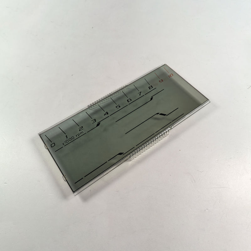 Fabricant Display LCD HTN personnalisé bon marché Display LCD graphique monochrome 7 segments pour les instruments de moto