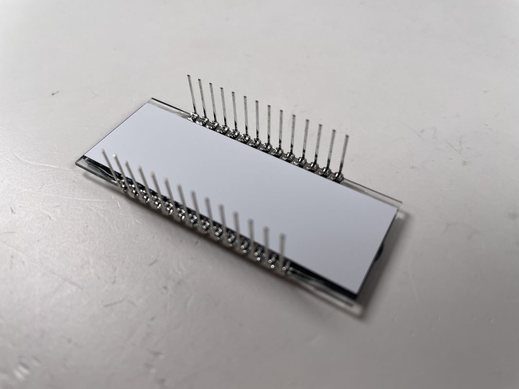 Affichage LCD TN à 8 chiffres à l'usine Connexion PIN à sept segments pour compteur électronique de gaz