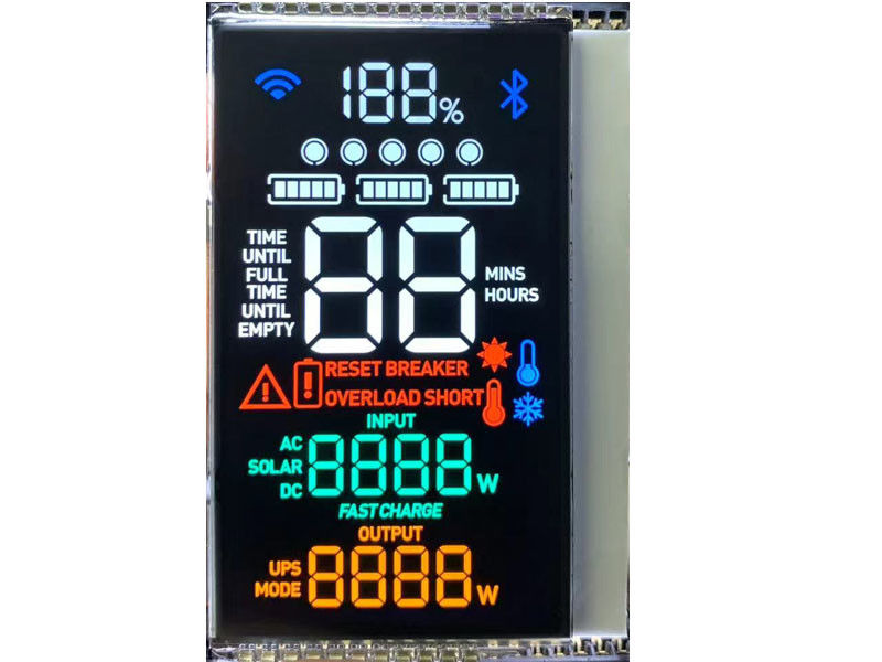 Moniteur monochrome à LCD à contraste élevé VA pour écran d'alimentation extérieur et intérieur