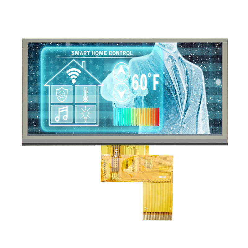 Module d'affichage LCD TFT personnalisé de 7 pouces haute résolution et clarté, panneau IPS/VA pour usage médical