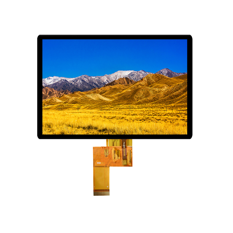 Fabrication d'un écran TFT LCD de 7 pouces, module d'affichage TFT LCD de qualité industrielle avec écran tactile, module TFT LCD sur mesure