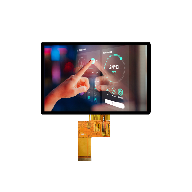 Module d'écran tactile personnalisé IPS grand angle de vision 3,5 pouces affichage TFT RVB LVDS interface pour appareils médicaux