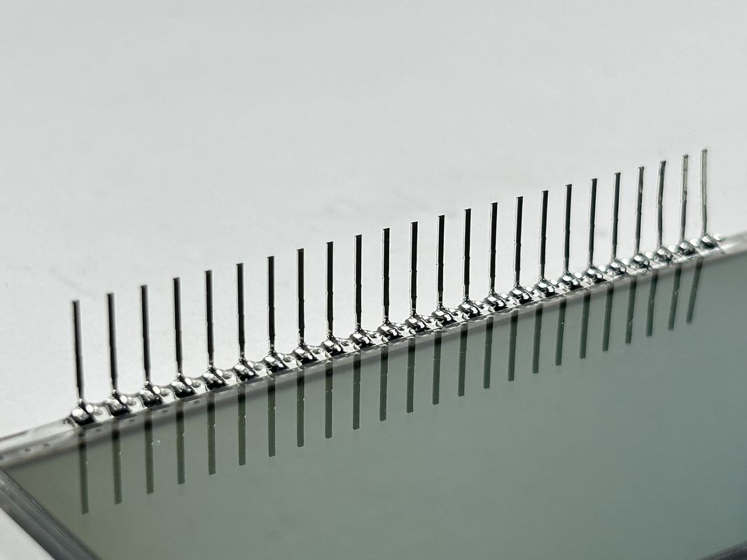 Affichage LCD de segment LCD 7 segment HTN ROHS ROHS COMPORT COMPORTE pour le contrôle industriel