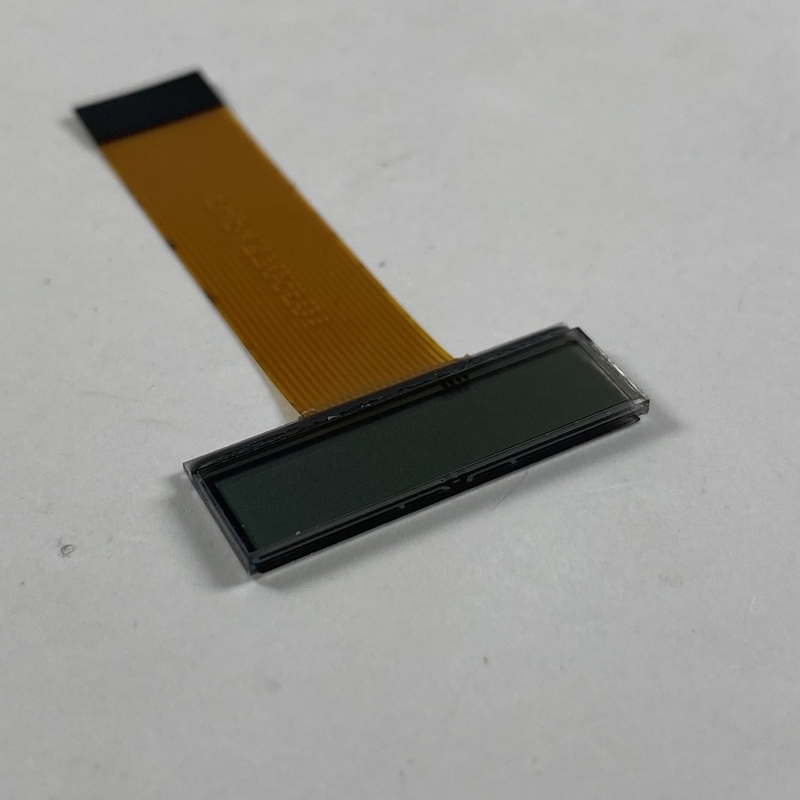 Custom HTN 7 segment anzeige LCD 12 heures Affichage LCD du segment d'angle d'angle de vue pour le panneau de configuration de l'appareil domestique