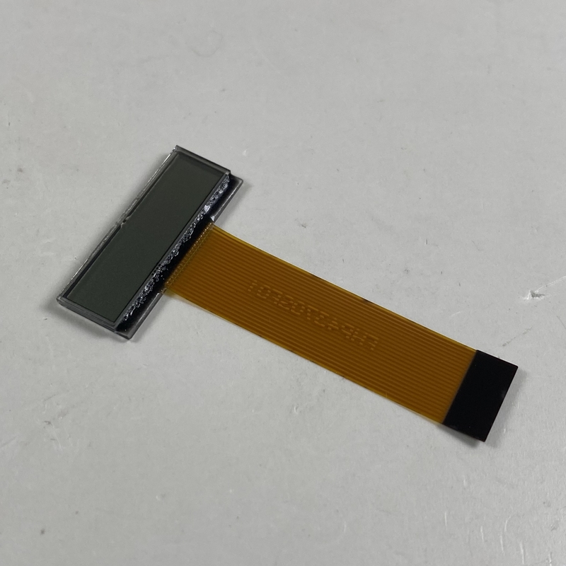 Custom HTN 7 segment anzeige LCD 12 heures Affichage LCD du segment d'angle d'angle de vue pour le panneau de configuration de l'appareil domestique