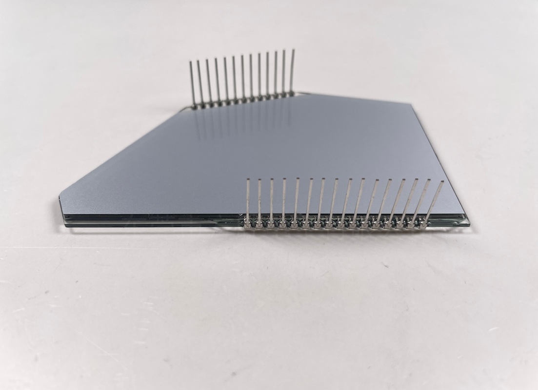 Panneau en verre LCD HTN personnalisé | Prix ​​de l'écran LCD à 7 segments pour l'électronique industrielle et grand public